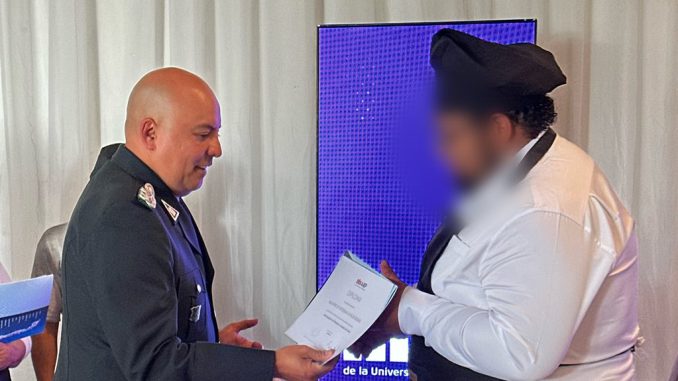 Certificación de curso de manipulación de alimentos para usuarios del Centro de Reinserción Social en Calama