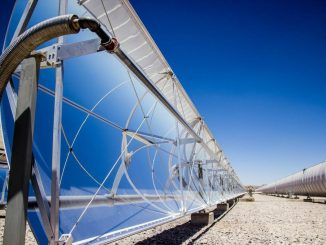 Planta minera de cobre en Chile operando con energía solar y eólica