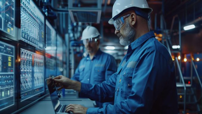 Maquinaria minera moderna operando en una faena digitalizada para la extracción de minerales críticos