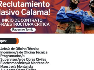 Proceso de reclutamiento masivo para trabajadores en Calama liderado por Steel