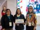 Estudiantes y docentes celebrando la integración de sus escuelas a la Red de Escuelas Líderes en Antofagasta