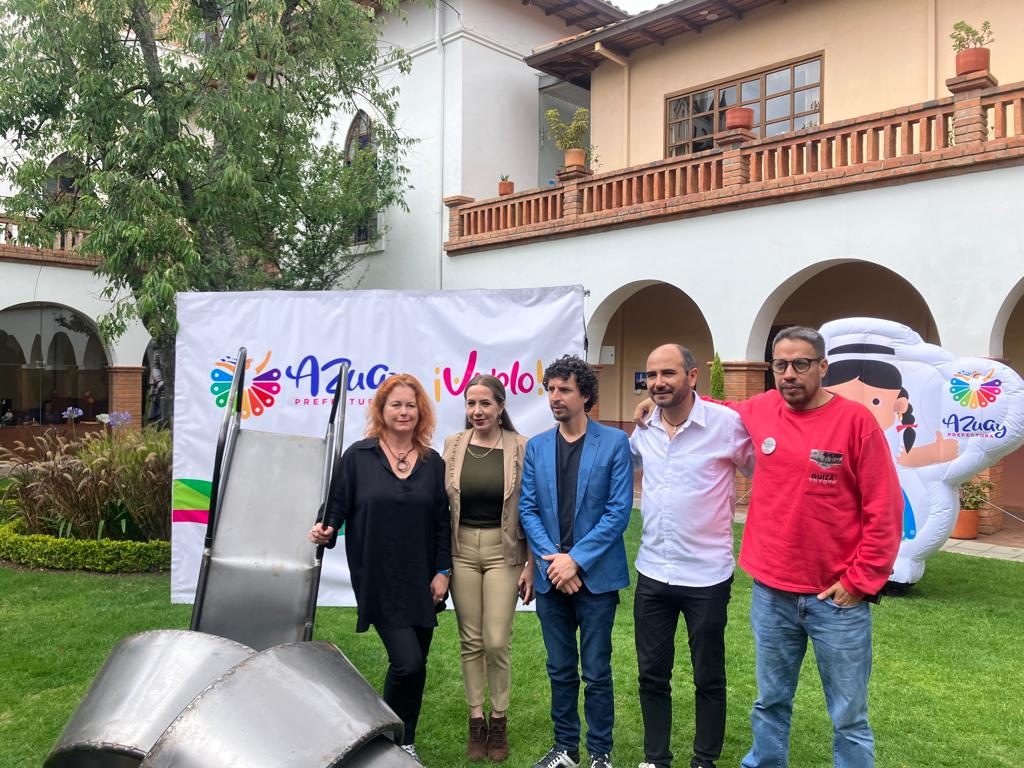Dagmara Wyskiel directora de Bienal SACO en foro internacional de arte en España