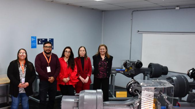 Delegación del CNED durante su quinta visita de acompañamiento al CFT Estatal de la Región de Antofagasta