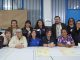 Integrantes de la comunidad educativa de la Escuela Padre Gustavo Le Paige participando en mesas de trabajo junto al SLEP Antofagasta