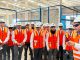 Alumnos del Colegio Don Bosco visitando el terminal logístico minero de Mintral en Antofagasta