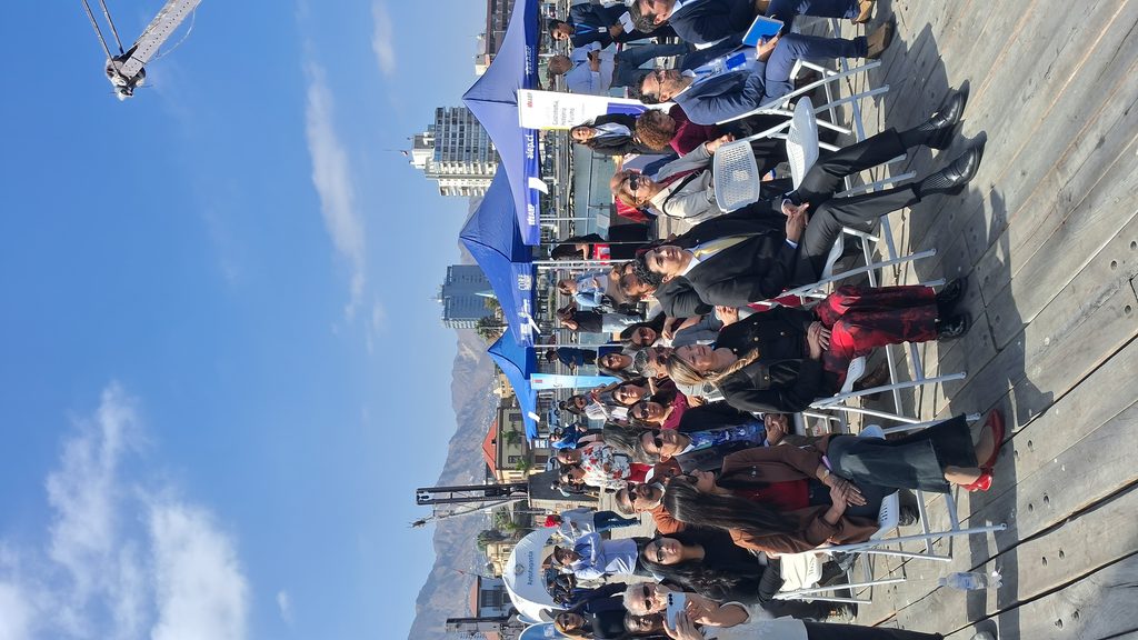 Stand y asistentes en EXPOTURISMO 2026 destacando la diversidad y gastronomia de la Region de Antofagasta