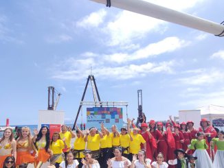 Stand y asistentes en EXPOTURISMO 2026 destacando la diversidad y gastronomia de la Region de Antofagasta