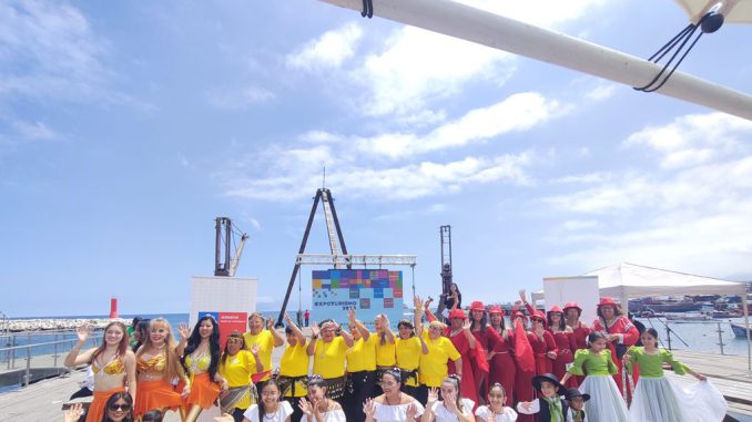 Stand y asistentes en EXPOTURISMO 2026 destacando la diversidad y gastronomia de la Region de Antofagasta