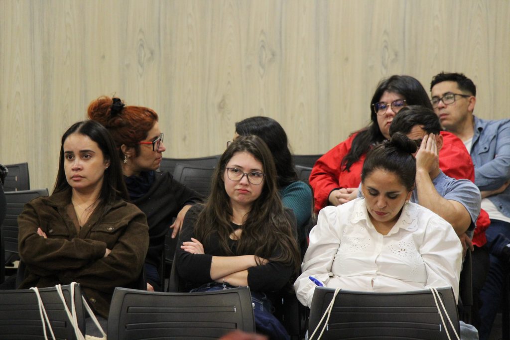 Profesionales de la salud participando en la sesión de la Mesa Regional de Lactancia Materna en Antofagasta