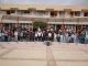Estudiantes participando en pruebas del Campeonato Escolar de Matemáticas en el campus de la Universidad de Antofagasta