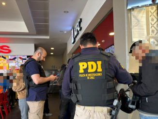 Personal de la PDI y seguridad municipal realizando fiscalizaciones en el sector norte de Antofagasta