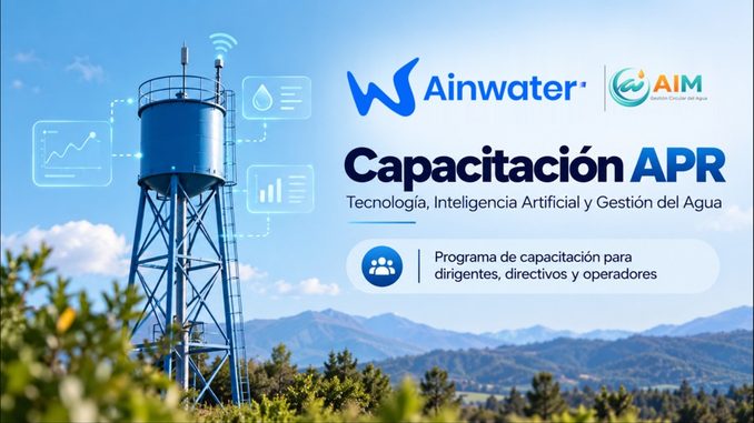 La inteligencia artificial llega al agua potable rural: AInwater y Consultora AIM realizarán jornadas de capacitación y transferencia tecnológica para dirigentes y trabajadores de APR