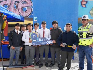 Inauguración de laboratorio eléctrico del Programa Ilumina de CGE en el Complejo Educativo de Mejillones