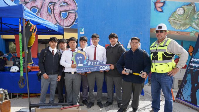 Inauguración de laboratorio eléctrico del Programa Ilumina de CGE en el Complejo Educativo de Mejillones