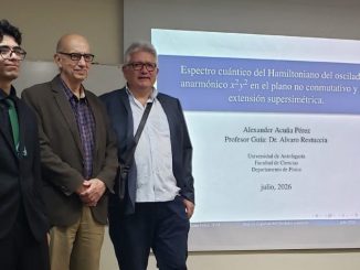 Alexander Acuña, primer egresado de Física y Astrofísica de la Universidad de Antofagasta