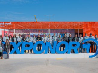 Zona de exposiciones de EXPONOR 2026 en Antofagasta enfocada en sostenibilidad y minería