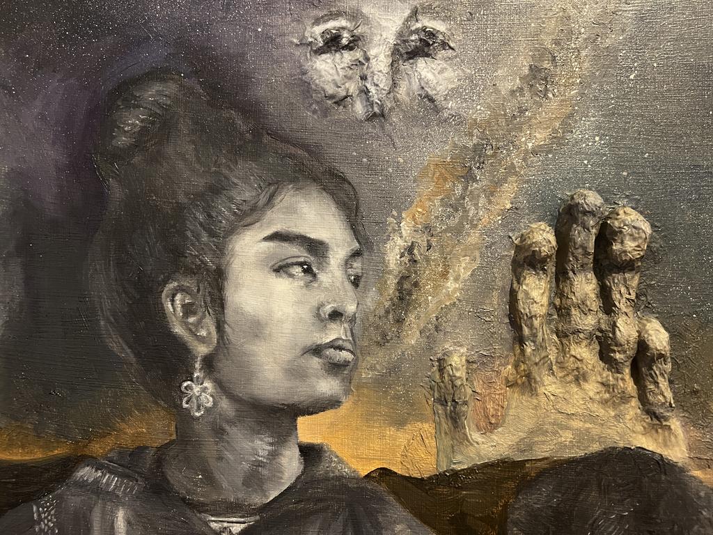 Estudiantes de Antofagasta exponen sus obras de arte inspiradas en el territorio en la muestra MATERIA