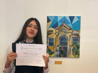 Estudiantes de Antofagasta exponen sus obras de arte inspiradas en el territorio en la muestra MATERIA