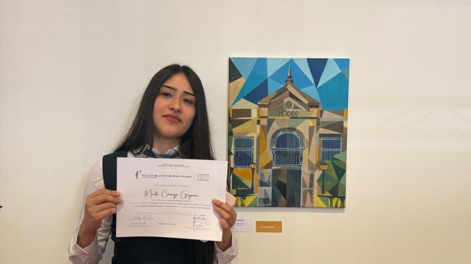 Estudiantes de Antofagasta exponen sus obras de arte inspiradas en el territorio en la muestra MATERIA