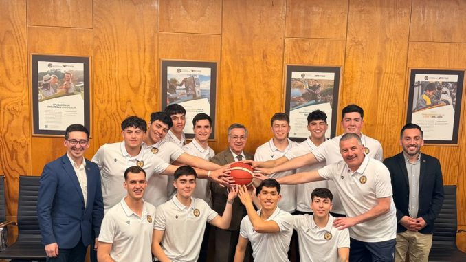 Seleccion de basquetbol varones de la Universidad San Sebastian sede De la Patagonia