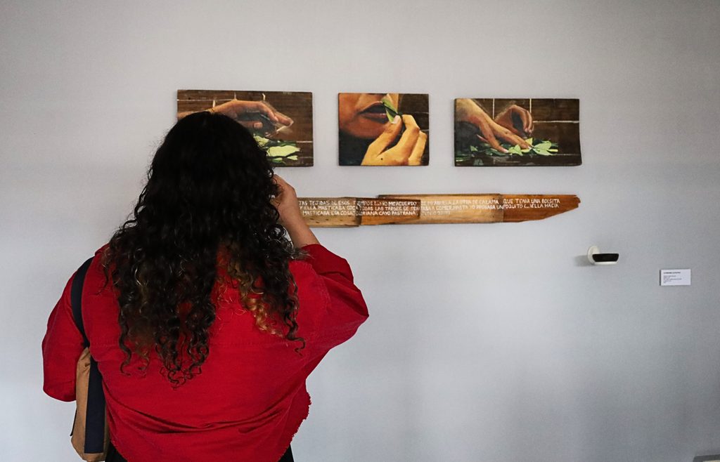 Obras de arte contemporáneo de la exposición Premoniciones en Balmaceda Arte Joven Antofagasta
