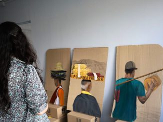 Obras de arte contemporáneo de la exposición Premoniciones en Balmaceda Arte Joven Antofagasta