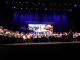 Adultos mayores celebrando los 30 años del programa municipal en el Teatro Municipal de Antofagasta