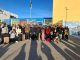 Estudiantes de Mejillones partiendo rumbo a Iquique en el inicio de la Temporada 19 del programa Gira de Estudio de SERNATUR