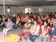 Trabajadoras de la construccion participan en charla de prevencion de cancer de mama y salud femenina